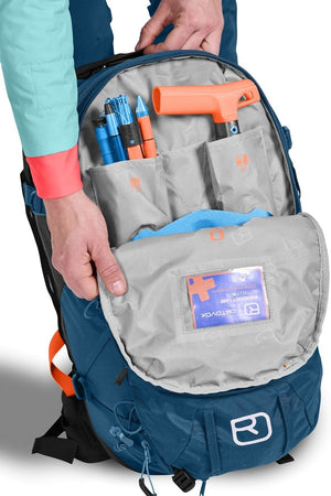 Ortovox AVABAG LITRIC TOUR 30 (reguläres/langes Rückensystem) - Elektronischer Lawinenrucksack für Skitouren