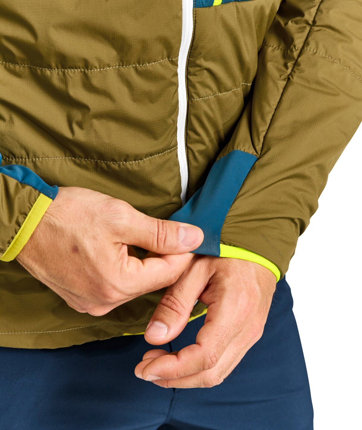 Ortovox Swisswool Piz Duan Jacket - Isolationsjacke mit swisswool JETZT MIETEN bei Eddy's Adventure