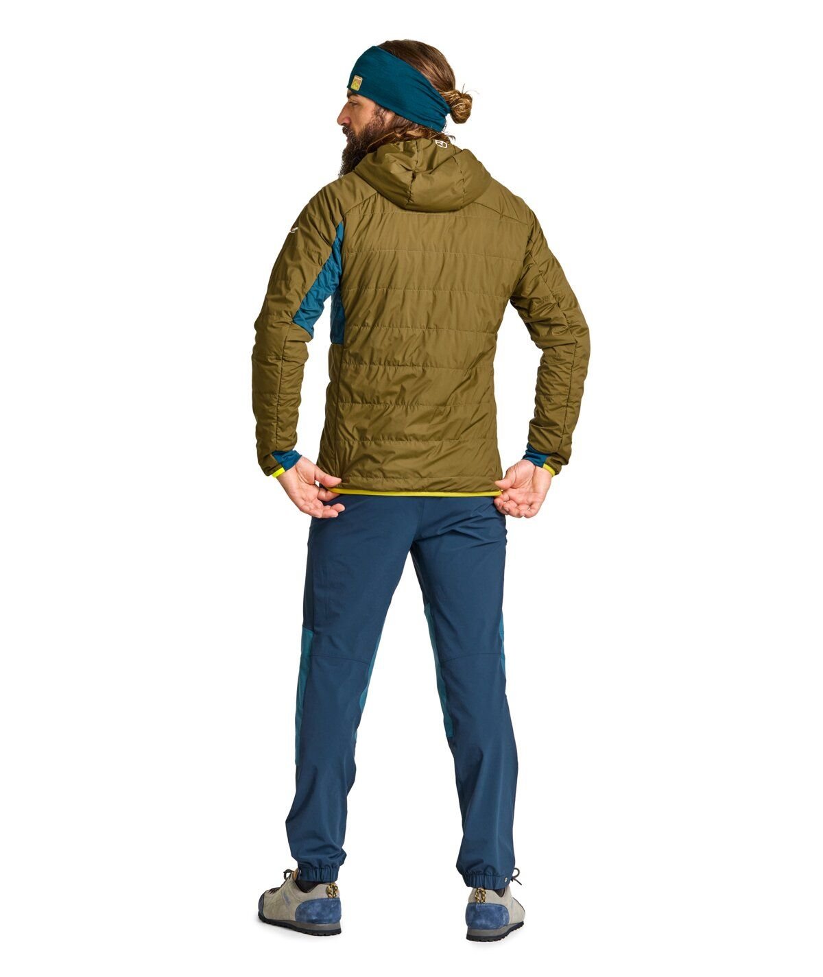 Ortovox Swisswool Piz Duan Jacket - Isolationsjacke mit swisswool JETZT MIETEN bei Eddy's Adventure