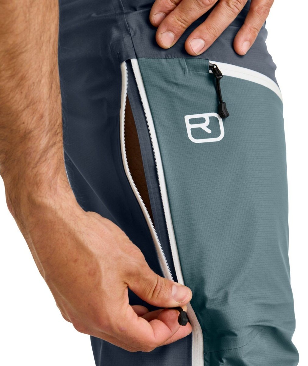 Ortovox Westalpen 3L Light Men - Hardshell - Hose für Hochturen, Bergsteigen, Alpinklettern Hardshellhose mieten I Eddy's Adventure