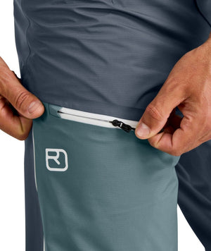 Ortovox Westalpen 3L Light Men - Hardshell - Hose für Hochturen, Bergsteigen, Alpinklettern Hardshellhose mieten I Eddy's Adventure