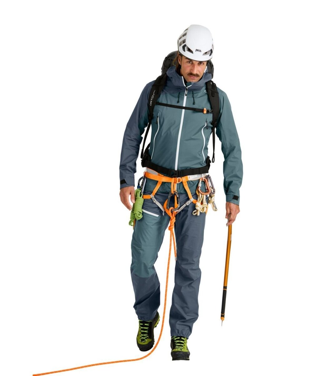 Ortovox Westalpen 3L Light Men - Hardshell - Hose für Hochturen, Bergsteigen, Alpinklettern Hardshellhose mieten I Eddy's Adventure