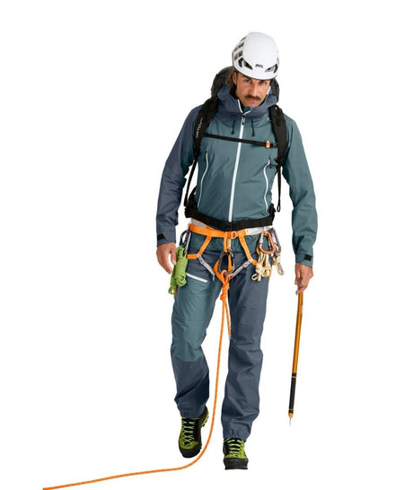 Ortovox Westalpen 3L Light Men - Hardshell - Hose für Hochturen, Bergsteigen, Alpinklettern Hardshellhose mieten I Eddy's Adventure