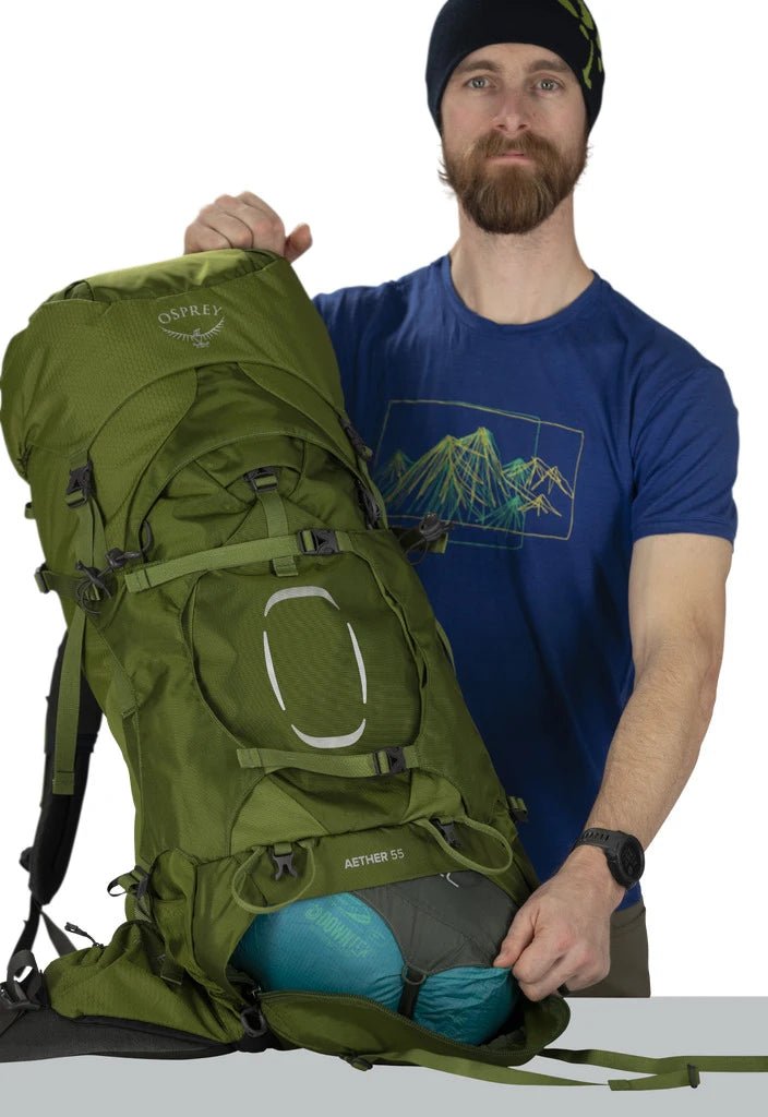 Osprey Aether 55 - komfortabler Trekkingrucksack Männer