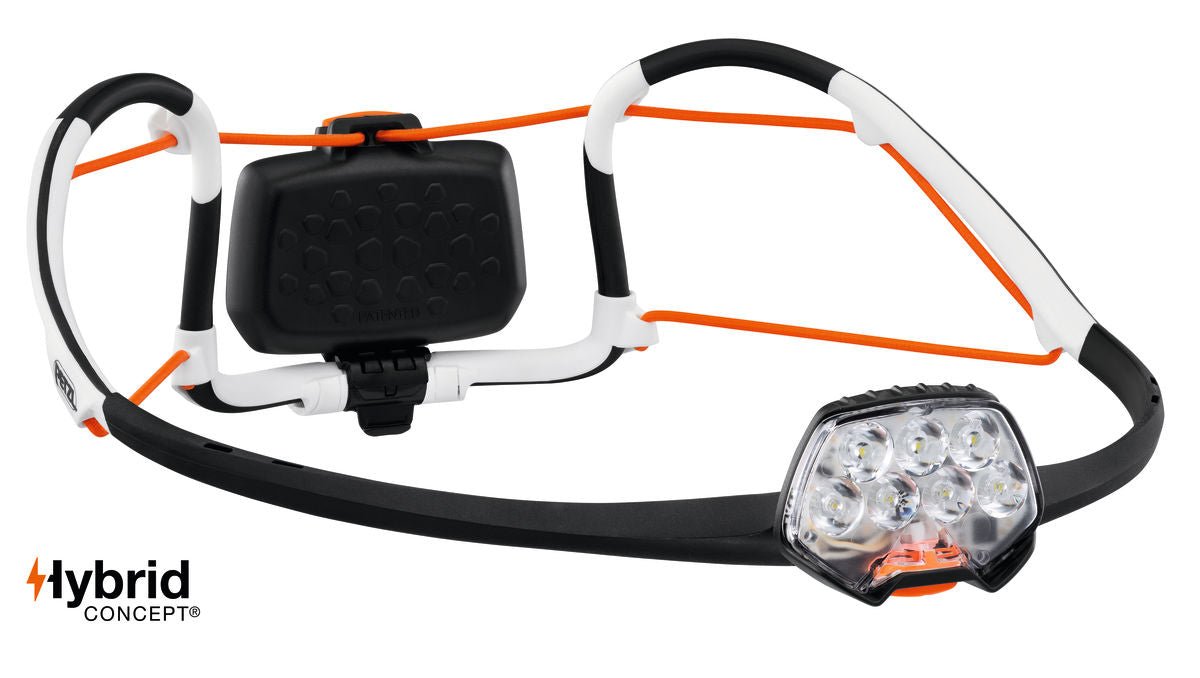 Petzl IKO CORE Stirnlampe - ergonomisch und wiederaufladbar Stirnlampe mieten I Eddy's Adventure