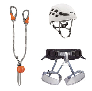 Petzl Kit Via Ferrata Eashook - Klettersteig - Komplettset Klettersteigset mieten I Eddy's Adventure