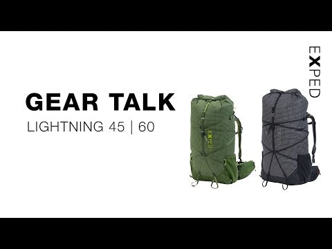 EXPED Lightning 60 Liter I ultraleichter Trekkingrucksack