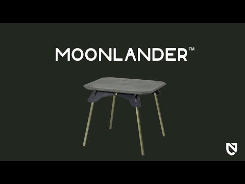 Nemo Moonlander Dual-Height Table - ultralight camping folding table - weight 2,000g