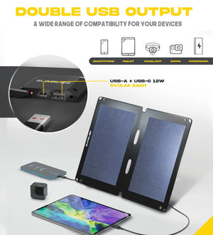 Sunsclice Fusion Flex 12 - ultraleichtes Solarpanel für mehrtägige Touren