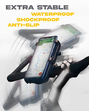 Sunslice Cyclotron 5000 MaH Powerbank, Telefonhalterung und Fahrradlicht