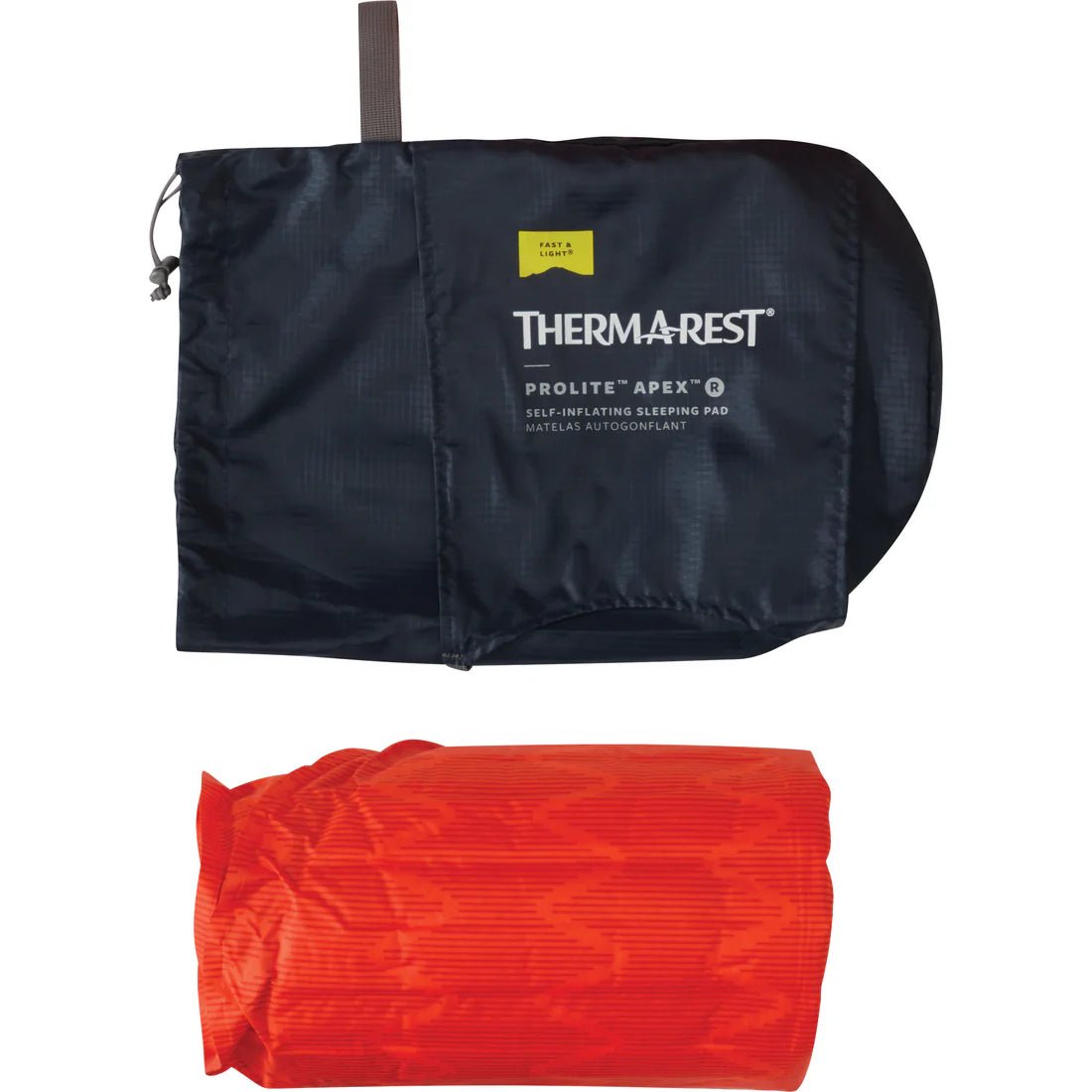 Thermarest ProLite Apex - selbstaufblasende Isomatte für Trekking und Camping