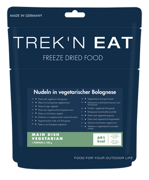 Trek'n Eat - Nudeln in vegetarischer Bolognese - Trekkingnahrung