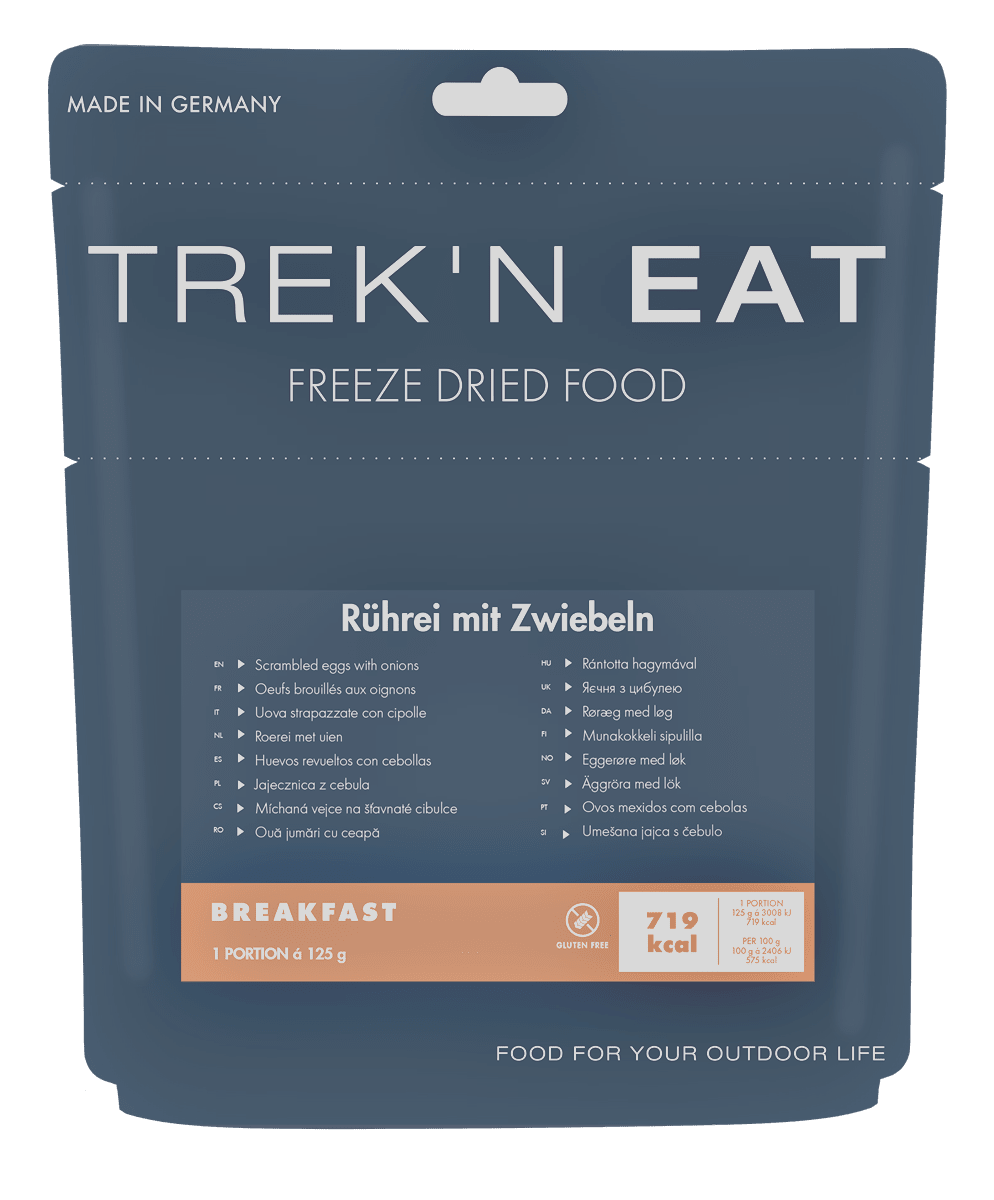 Trek'n Eat - Rührei mit Zwiebeln - Trekkingnahrung