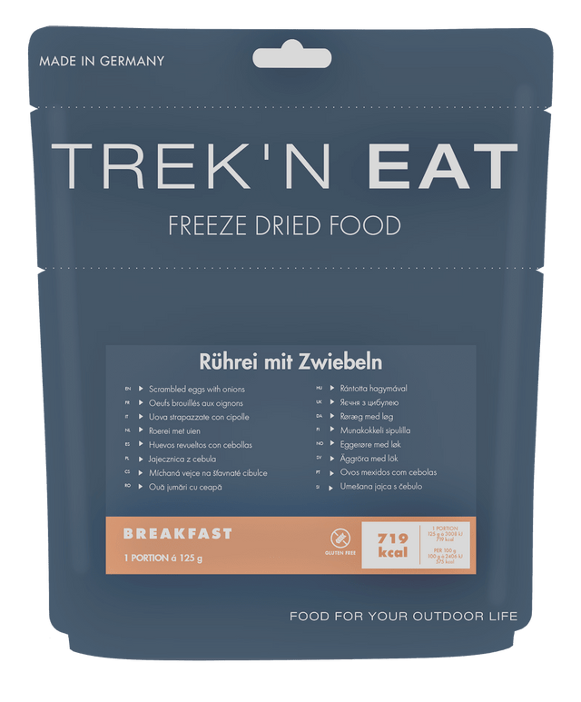 Trek'n Eat - Rührei mit Zwiebeln - Trekkingnahrung