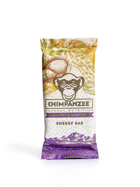 Energy Bar | Chimpanzee Energy Bar - Crunchy Peanut | Eddy's Adventure