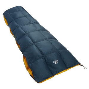 sommer daunen schlafsack Mountain Equipment Helium Quilt mieten – Daunendecke