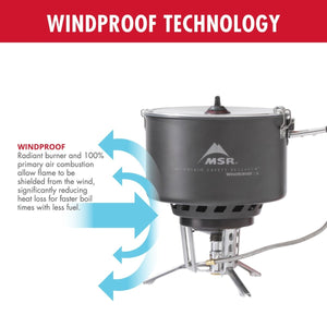 Gas - Kochsystem | MSR WindBurner Personal Kochersystem für 1 Person | Eddy's Adventure