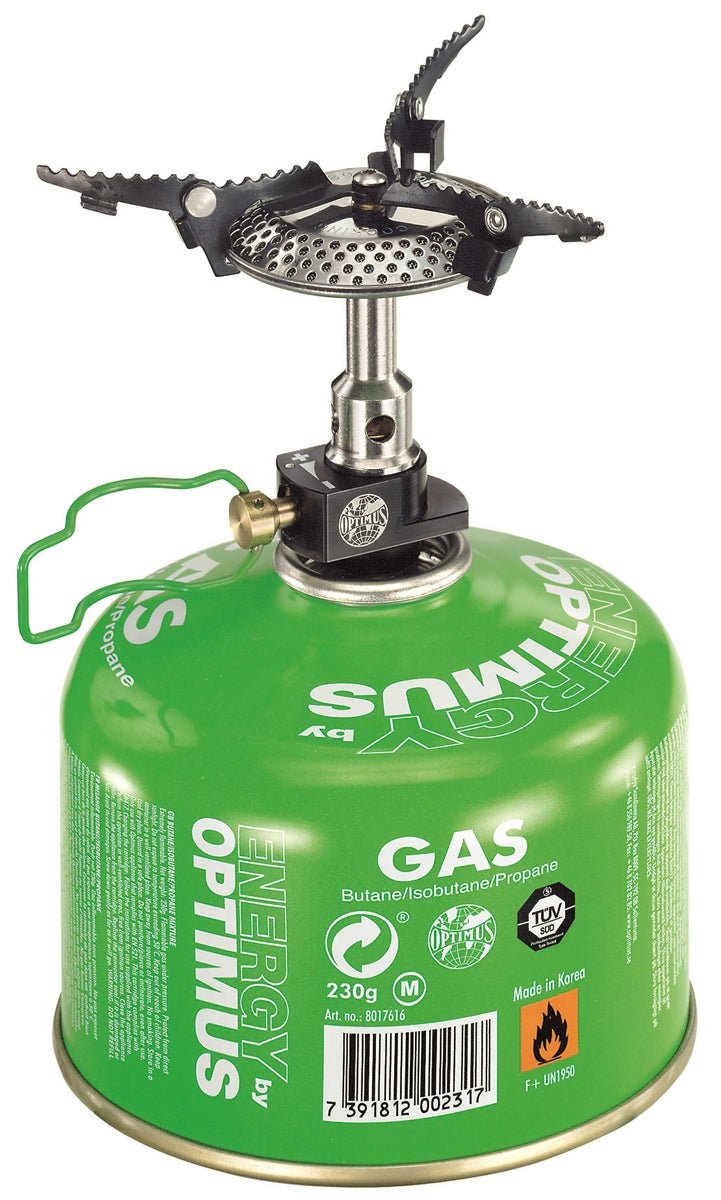 Gas - Kochsystem | Optimus Crux Weekend Gas - Kochsystem - Topf und Bratpfanne (ohne Gas - Kartusche) | Eddy's Adventure
