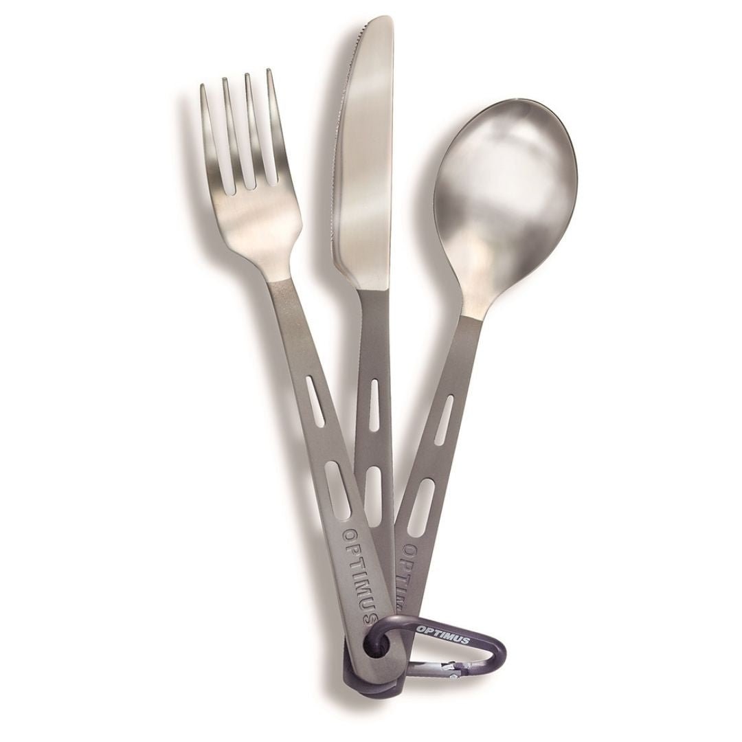 Trekking - Besteck | Optimus Titan Besteckset 3 - teilig | Eddy's Adventure